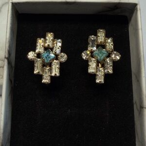 Vintage 1/20 12 Kt Gold Filled Art Deco Screwback Earrings